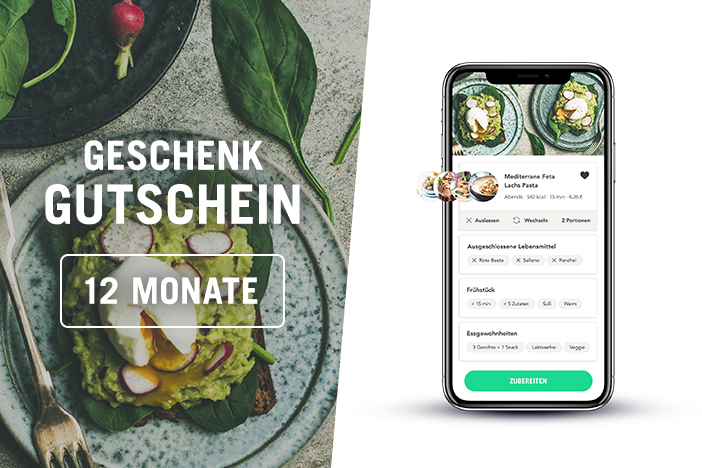 Geschenkgutschein 12 Monate